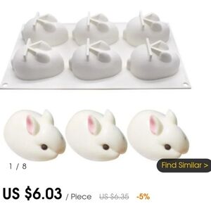 Popsicles molds and Rabbit shape silicone molds